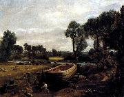 John Constable Boat-Building on the Stour china oil painting reproduction